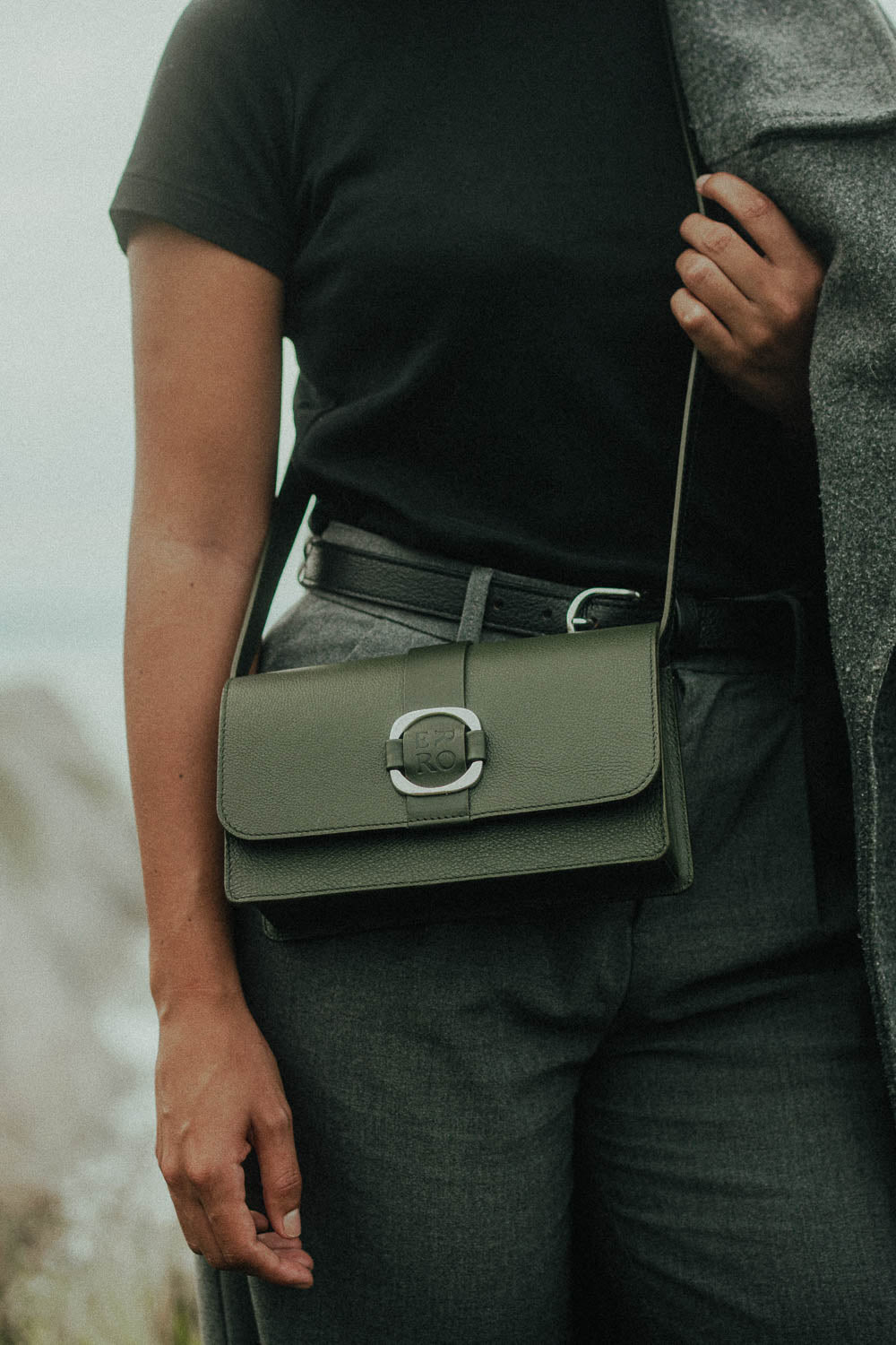 Sac à bandoulière en cuir
