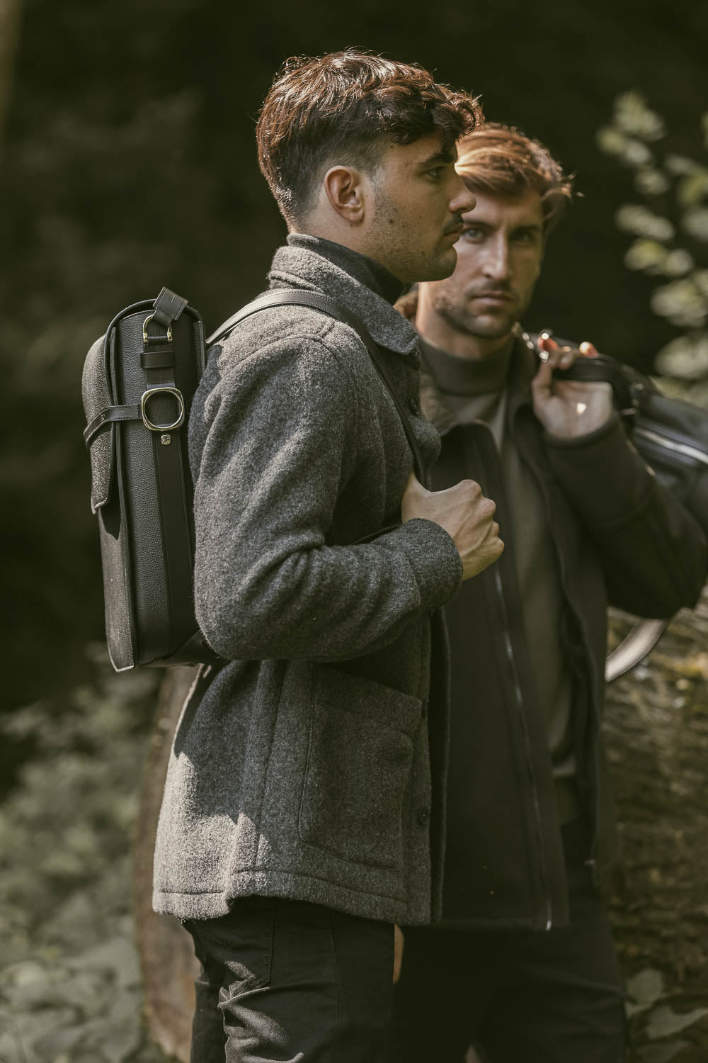 Sac à dos en cuir homme