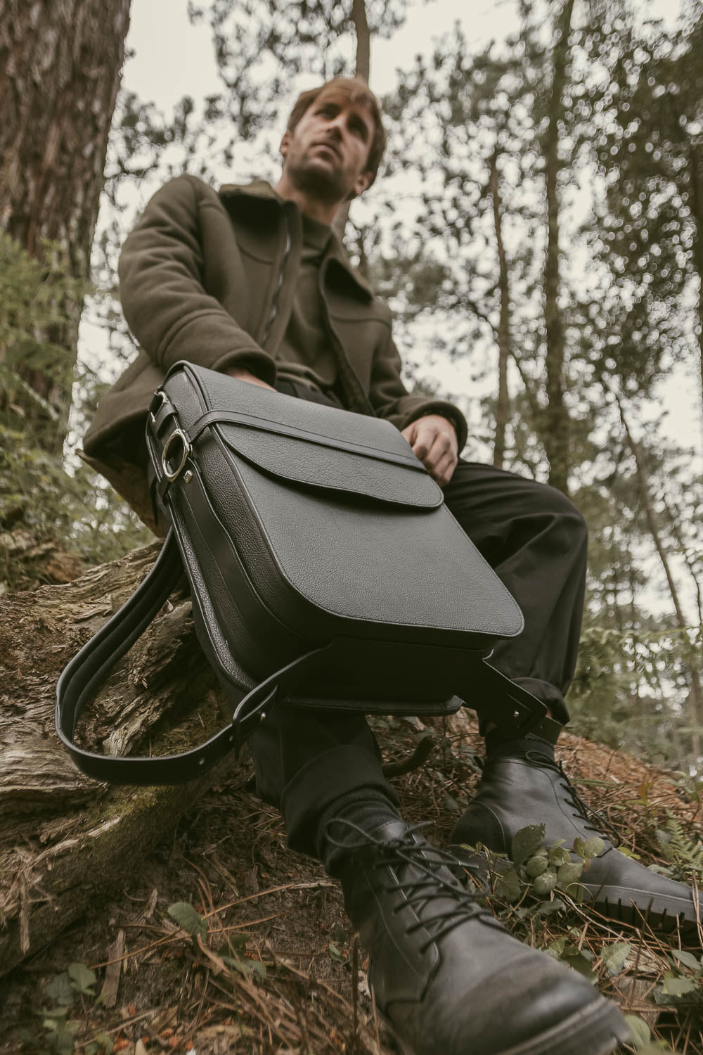 Sac à dos en cuir