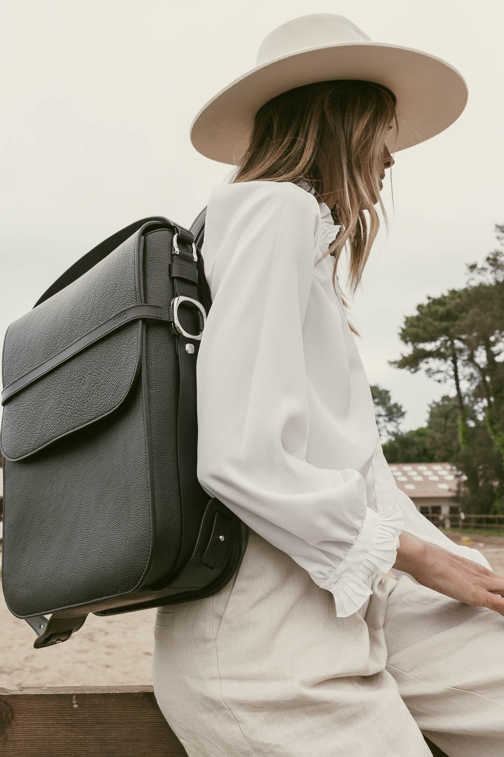 sac à dos en cuir femme