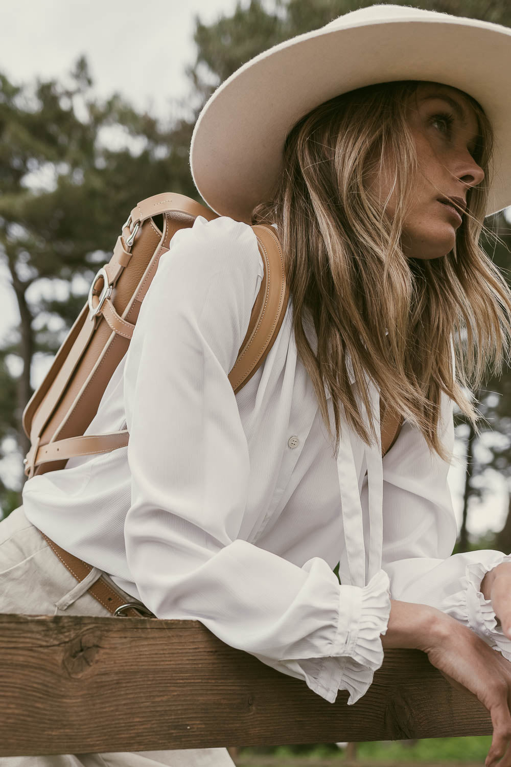 Sac à dos en cuir
