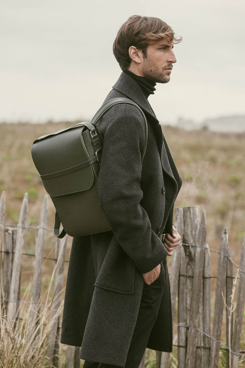 Sac à dos en cuir