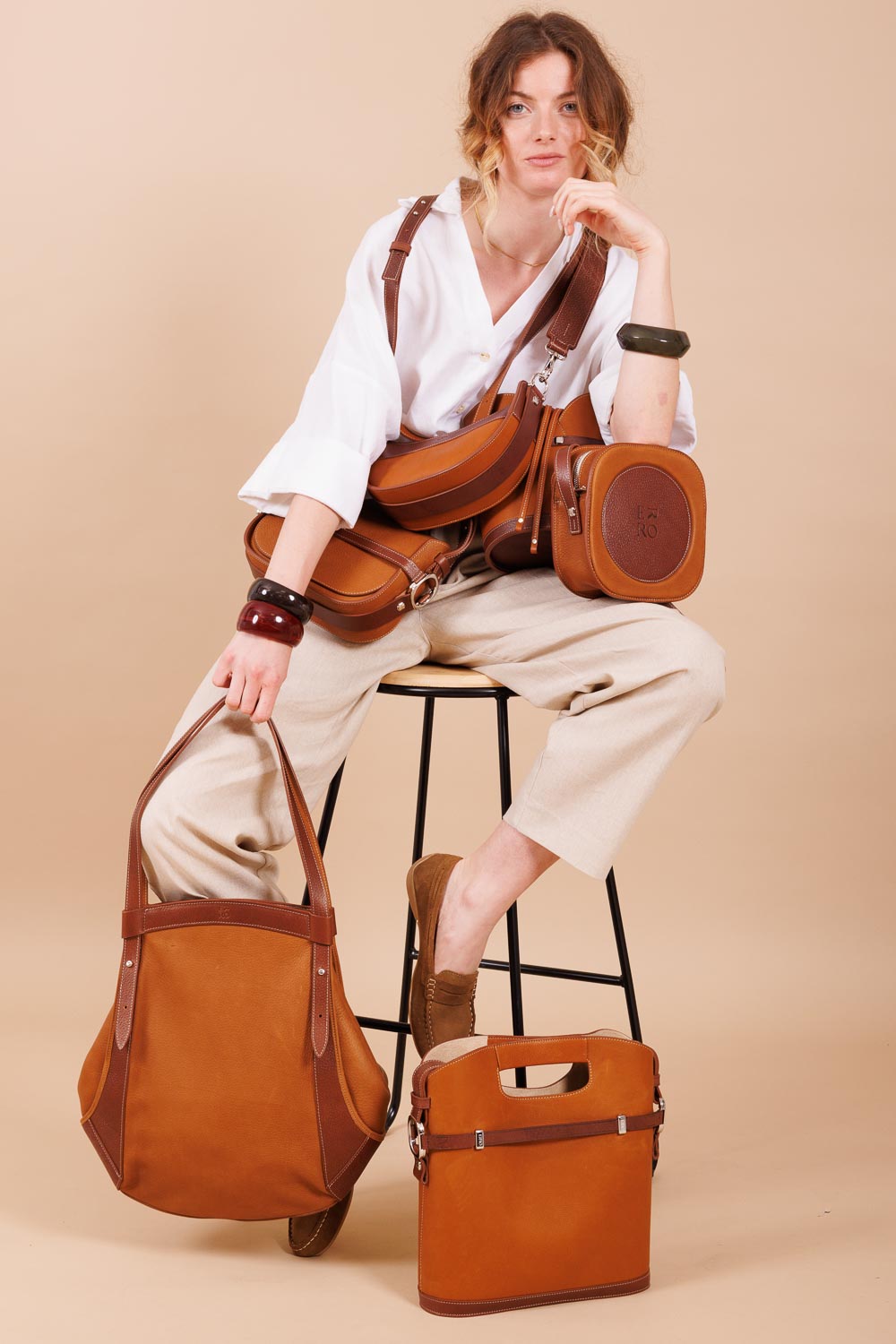 Sacs à main en cuir Erro