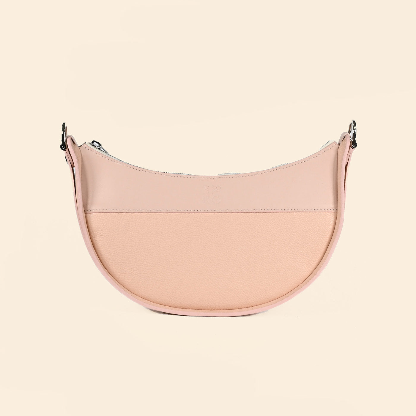 Sac demi-lune Ilargia couleur Rose