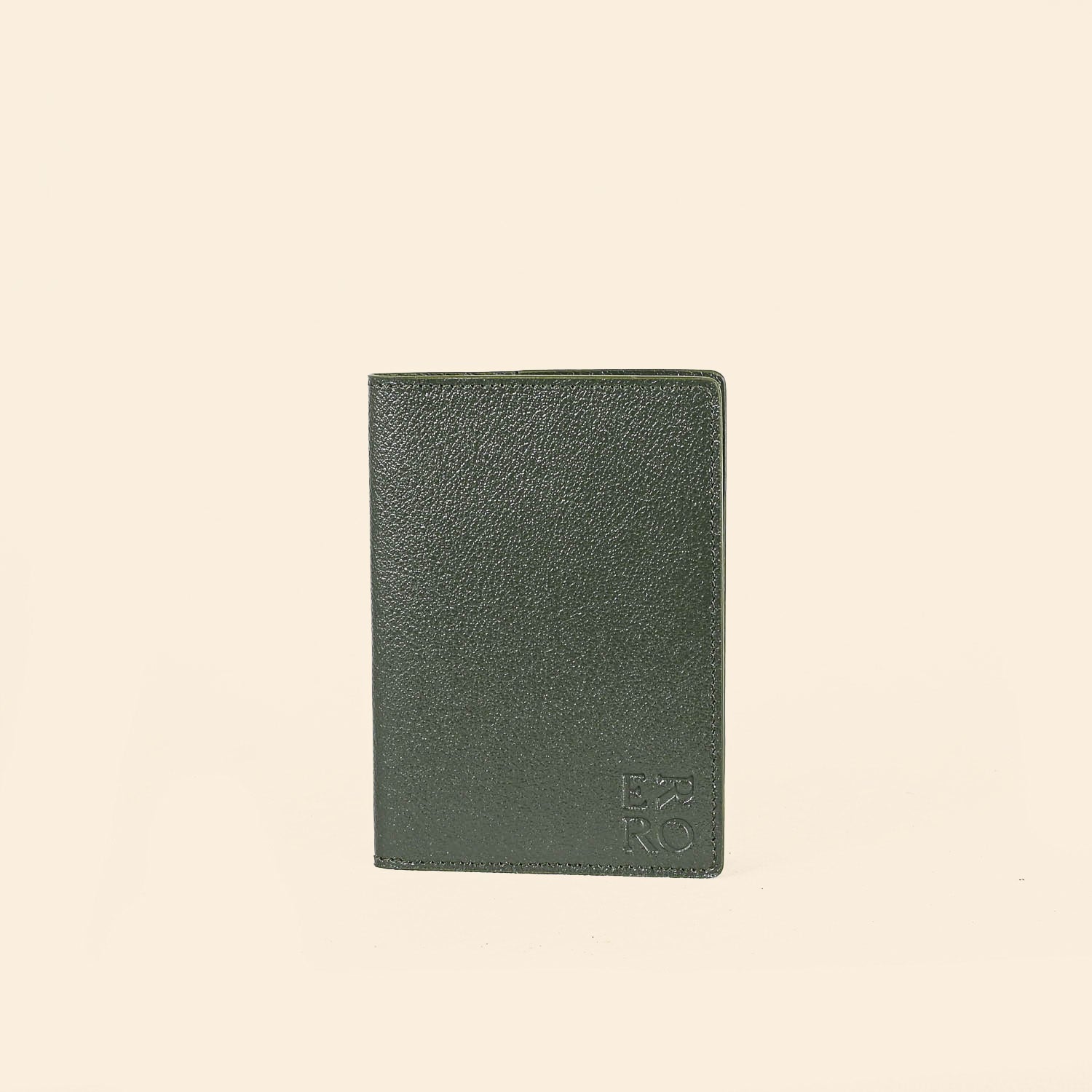 Protège passeport Iparla couleur Vert Cèdre