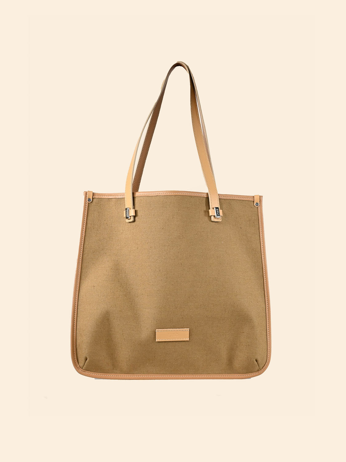 Sac cabas Lasai couleur Caramel et Sable