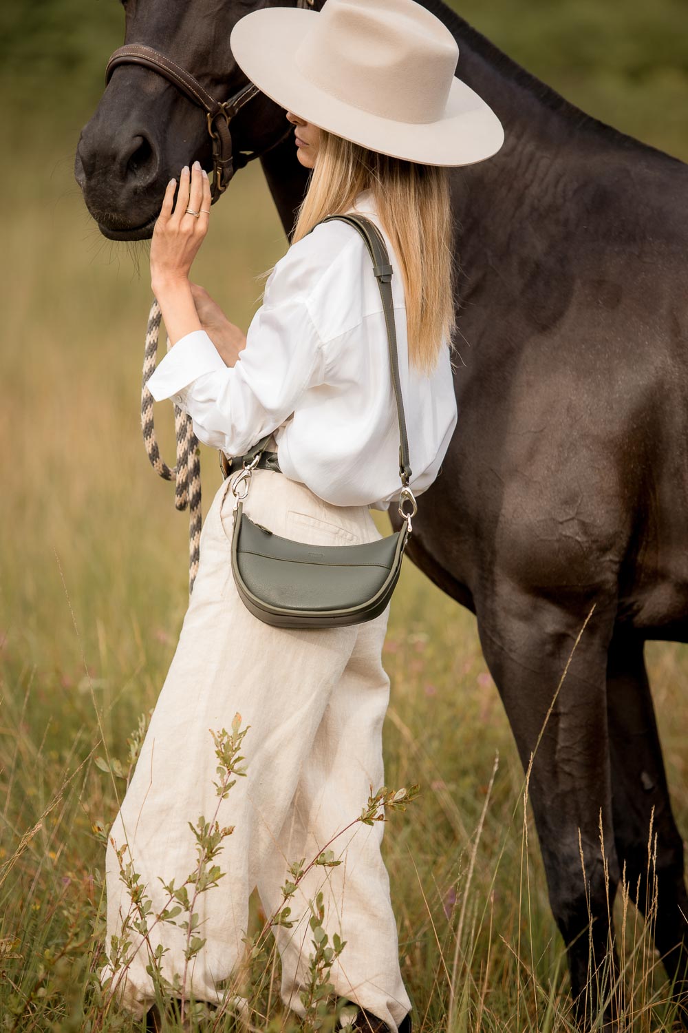 Sac à main en cuir - cheval