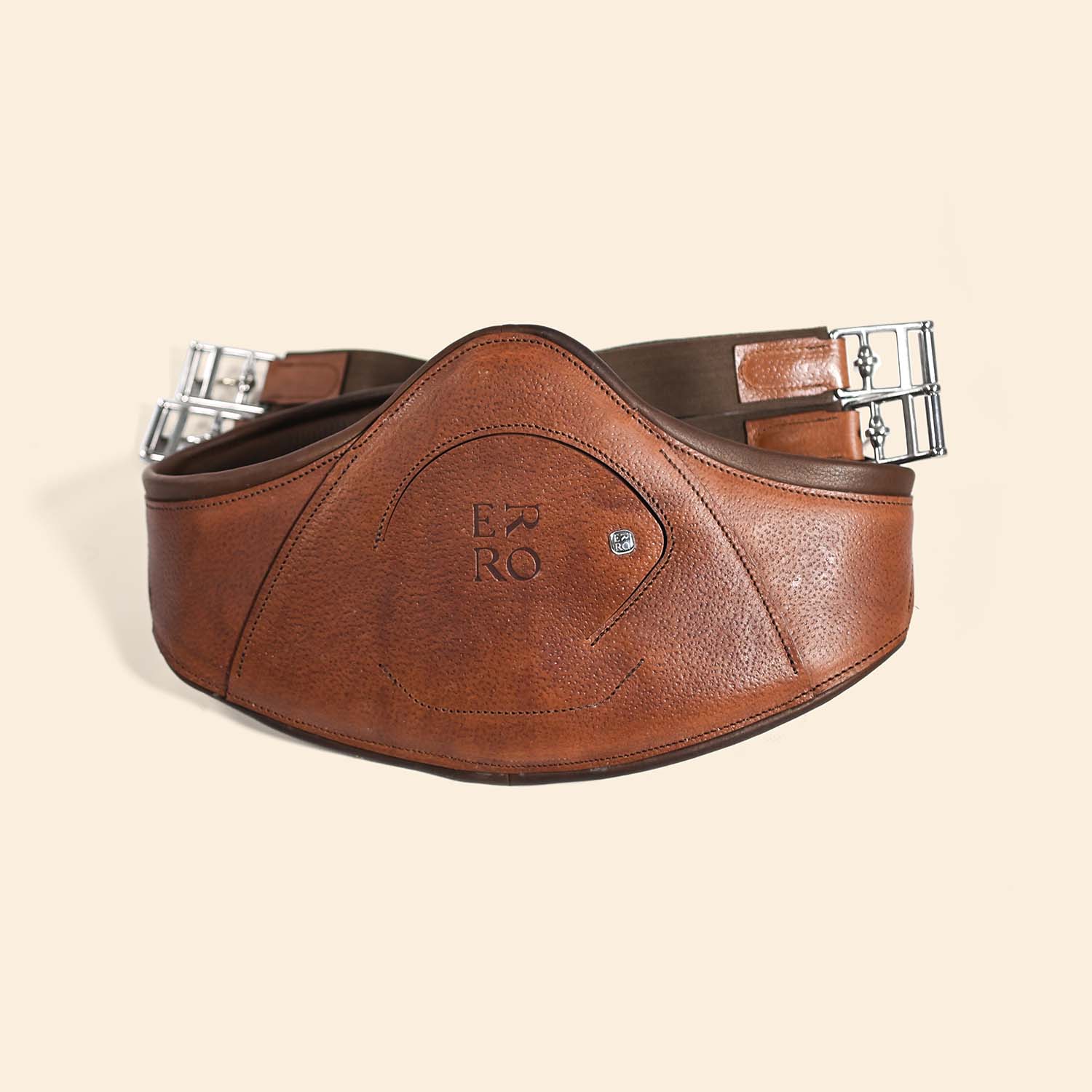 Sangle longue couleur marron équitation 