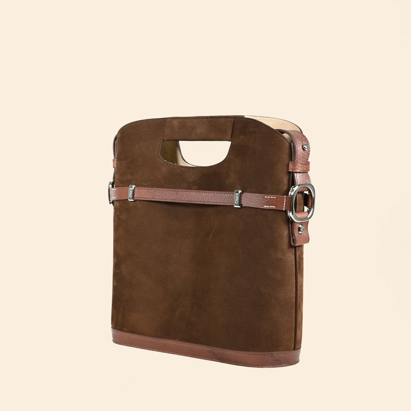 Sac à main Errola couleur Cacao Velours