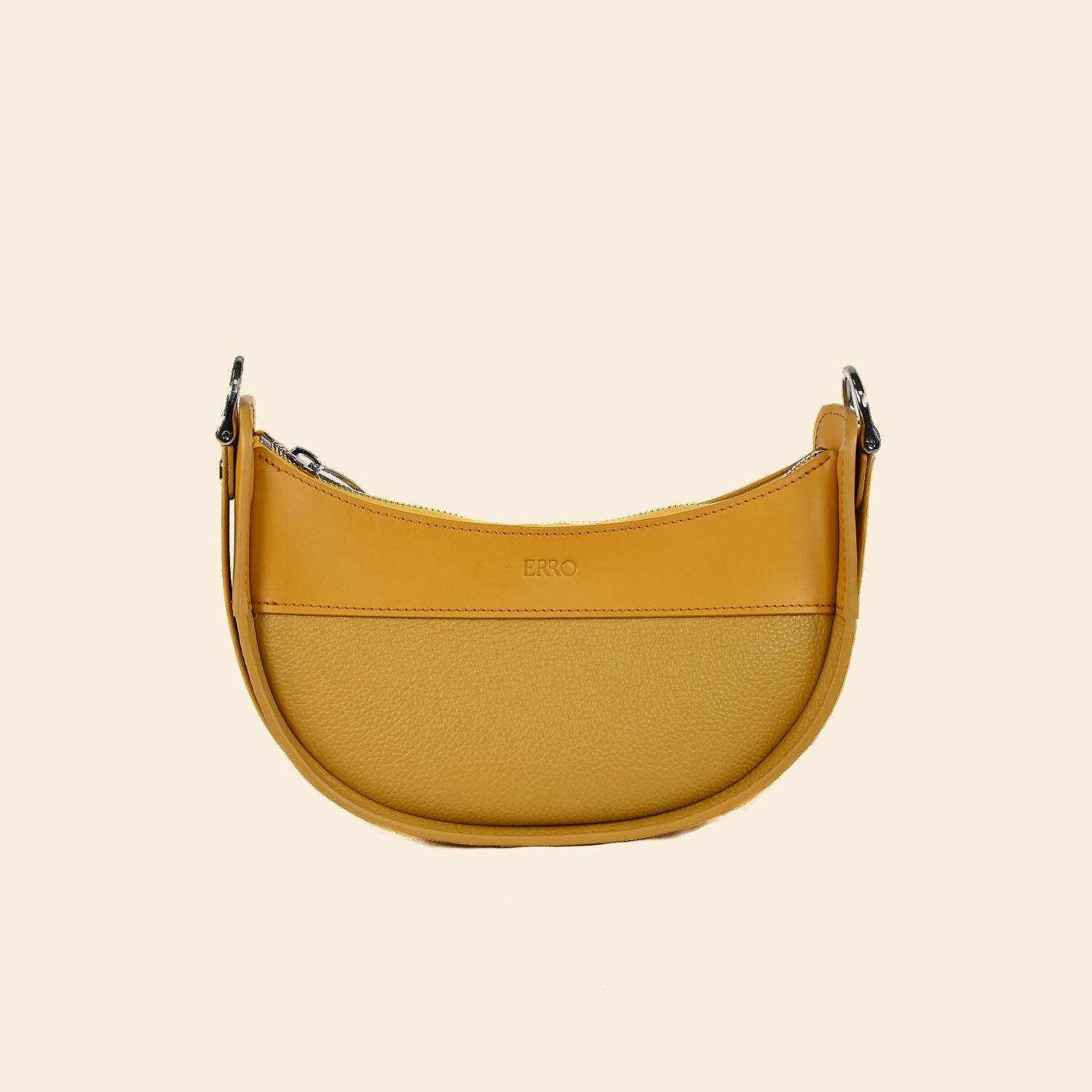 Sac demi lune Ilargia couleur Safran 