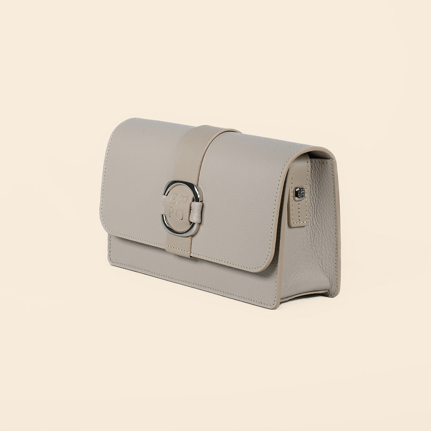 Sac à bandoulière Mokoa couleur Taupe 