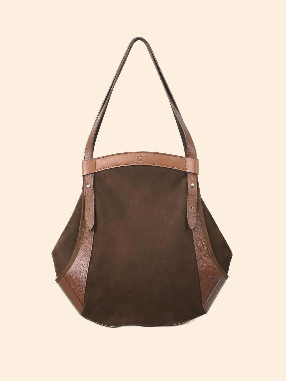 Sac Cabas Biribila couleur Cacao Velours 