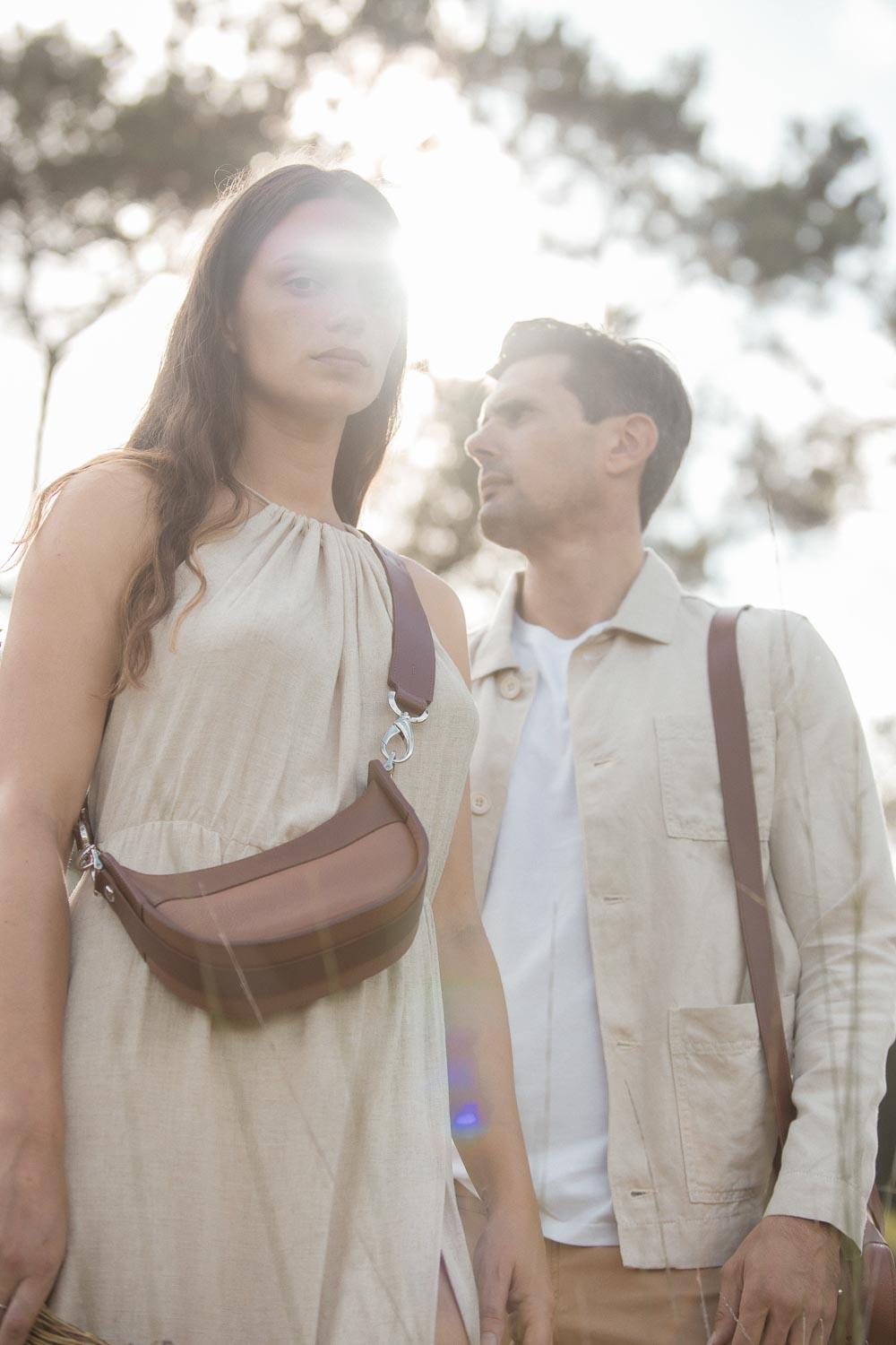 Sac à main en cuir femme et homme 