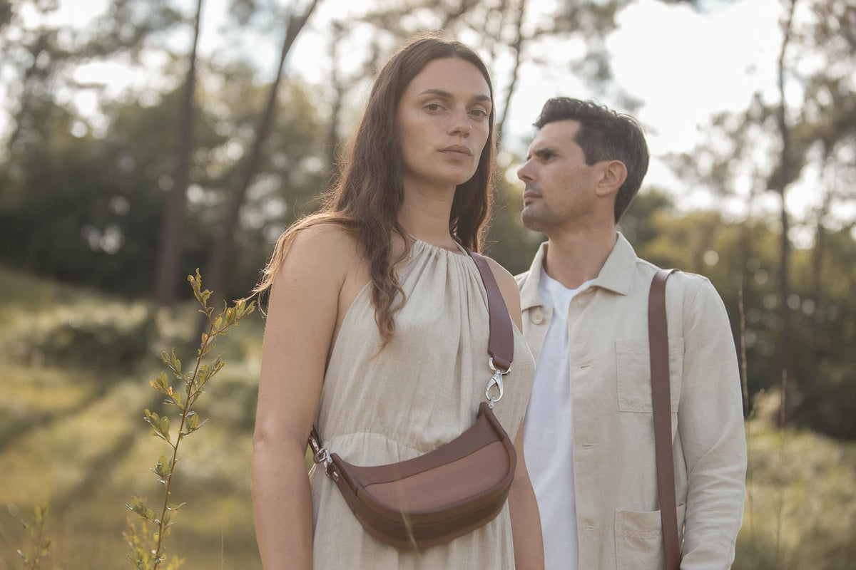 Sac à main en cuir femme et homme 