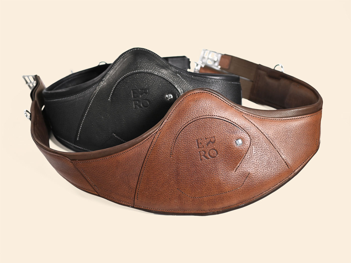 Sangles cuir longues équitation